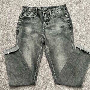 Judy Blue faded Black denim skinny jeans
